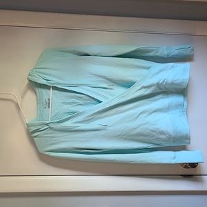 V-neck hoodie